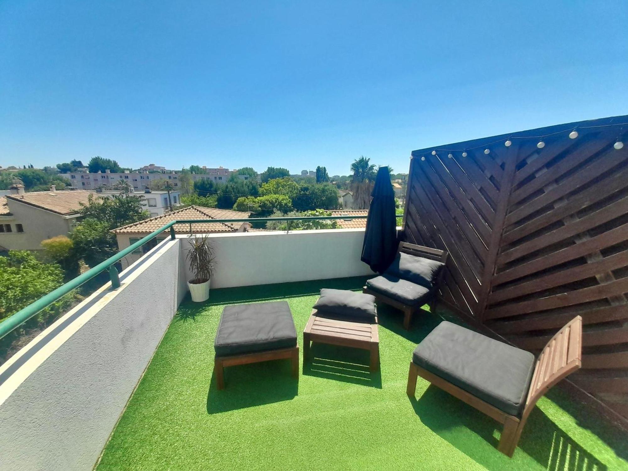 Apartmán Terrasse De La Pompignane - T2 Lumineux Plein Sud Montpellier Exteriér fotografie